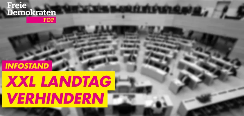 Illustration des Landtags Baden Württemberg